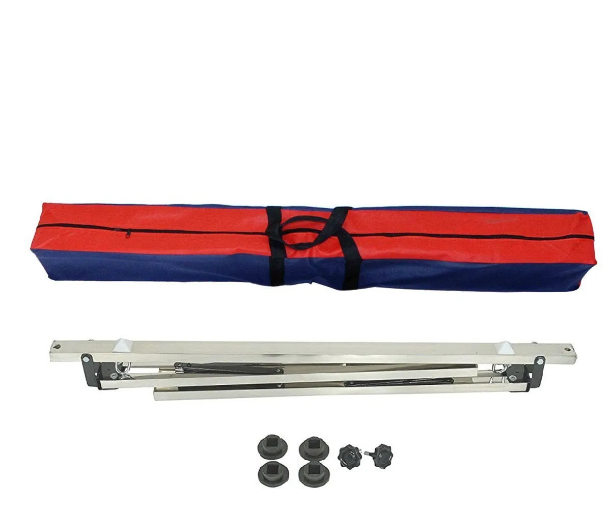 330 Folding Stainless Steel Baby Cradle with Carry Bag