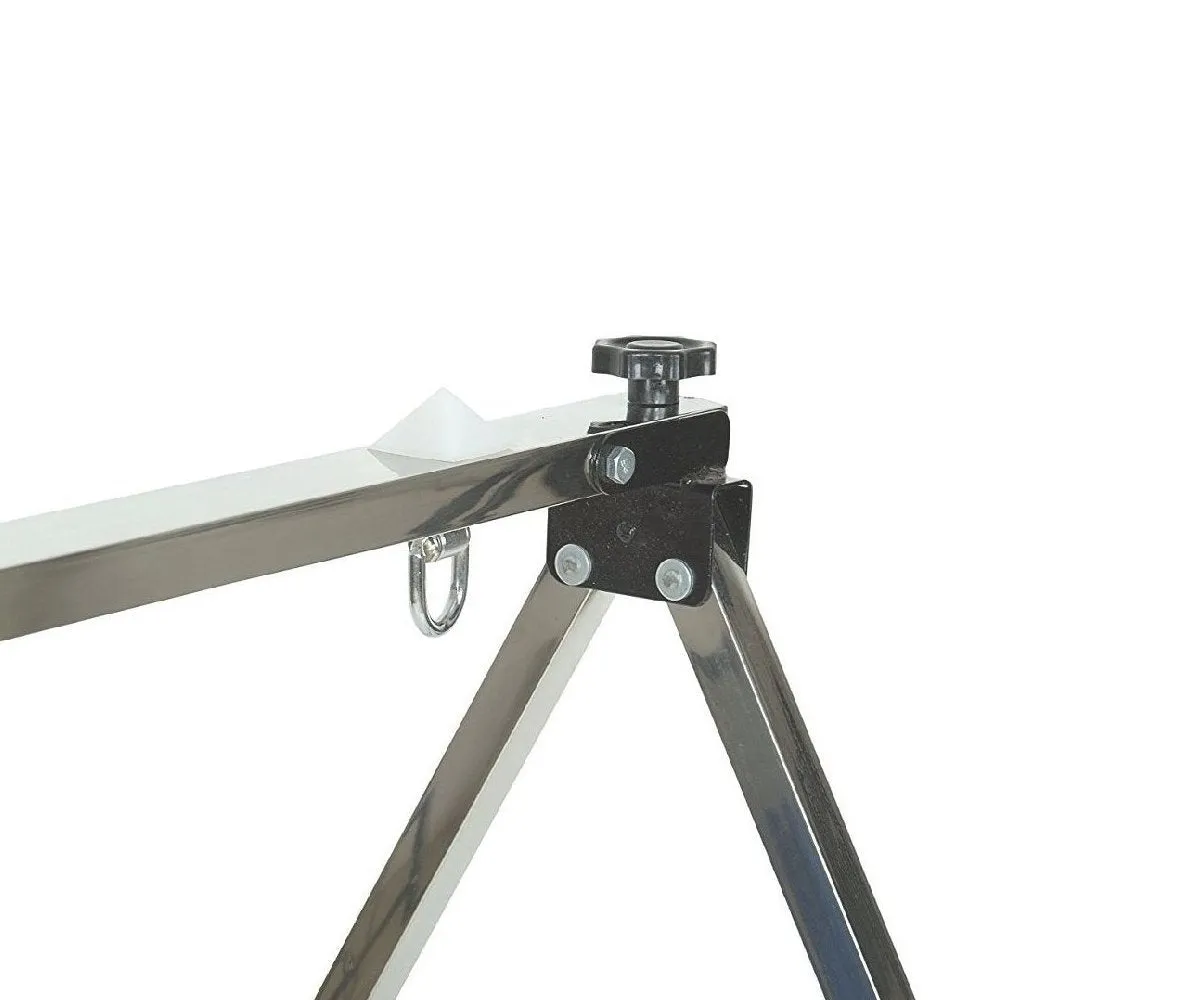 330 Folding Stainless Steel Baby Cradle with Carry Bag