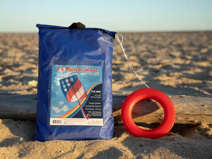 7.5 Patriot Wave Air Foil Box Kite