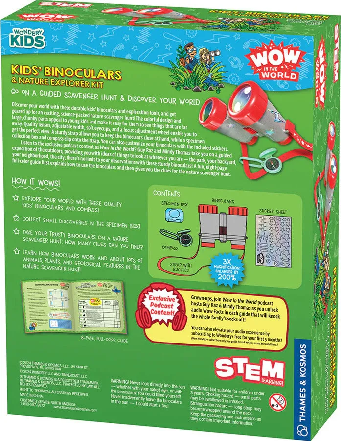 Binoculars and Explorer Kit
