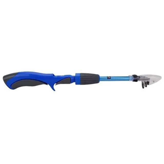 Carbon Fiber Rod Superhard Boat Ice Fly Lure Fishing Rod With High Quality Fishing Reel Fishing Tackle set De Pesca 1.4m Length8