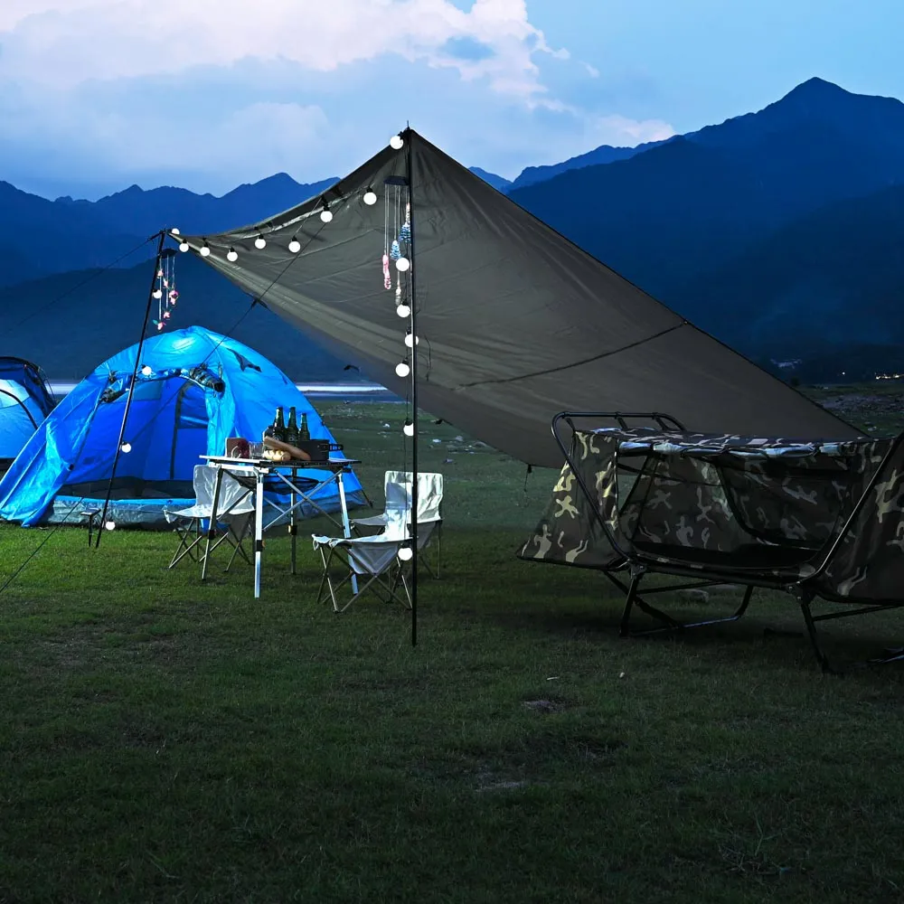 DIY Waterproof Camping Tarp Shelter UV50  PU3,000mm 10x10ft