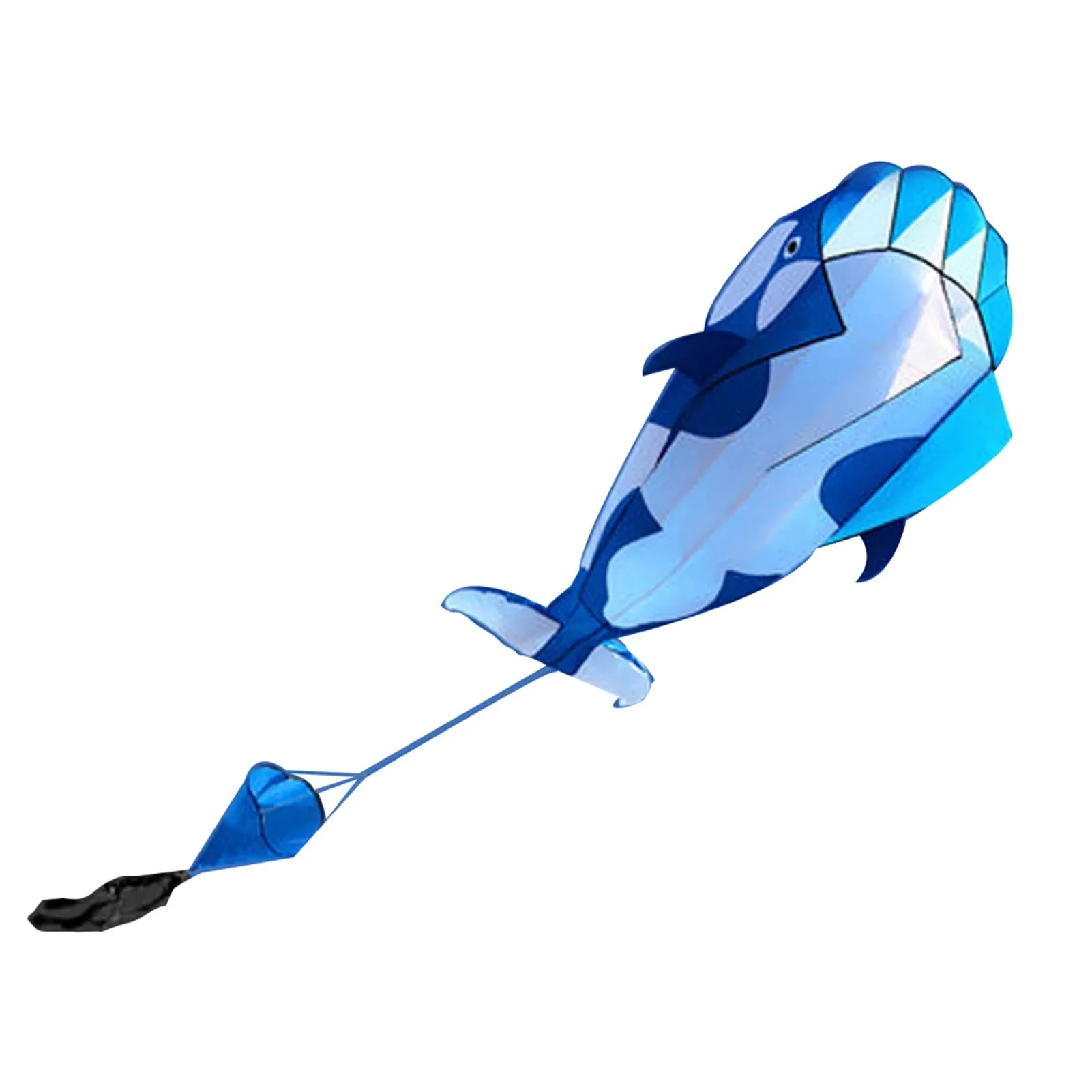 Frameless Dolphin Parafoil Kite - Summer Outdoor Fun Toys and Games for Kids