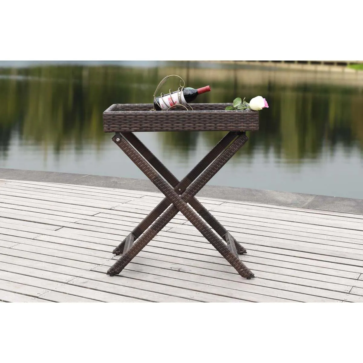 Safavieh Bardia Folding Tray Table  , PAT2004