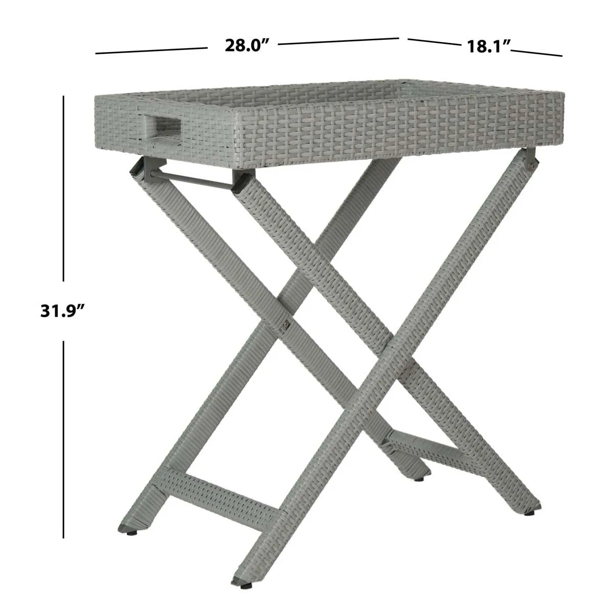 Safavieh Bardia Folding Tray Table  , PAT2004