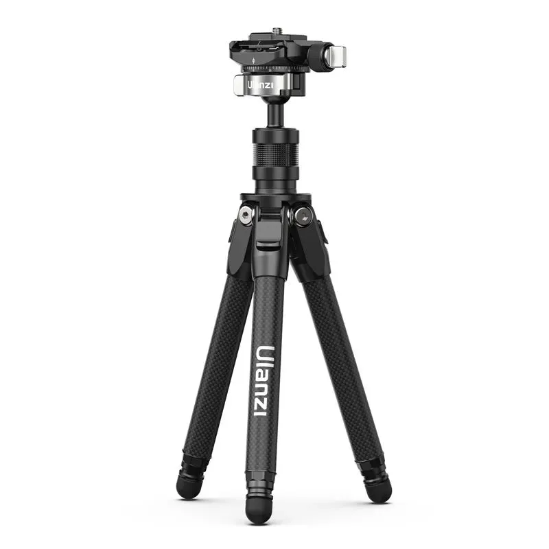 Ulanzi TT35 Carbon Fiber Hiking Stick Tripod Kit with Arca-Swiss and F38 Quick Release Plate Compatible Ball Head for Camera, Detachable 4-Section Monopod Legs, 146cm Maximum Working Height, and 5kg Load Capacity for Photography
