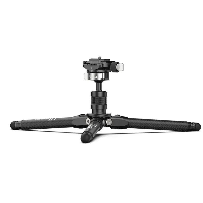 Ulanzi TT35 Carbon Fiber Hiking Stick Tripod Kit with Arca-Swiss and F38 Quick Release Plate Compatible Ball Head for Camera, Detachable 4-Section Monopod Legs, 146cm Maximum Working Height, and 5kg Load Capacity for Photography