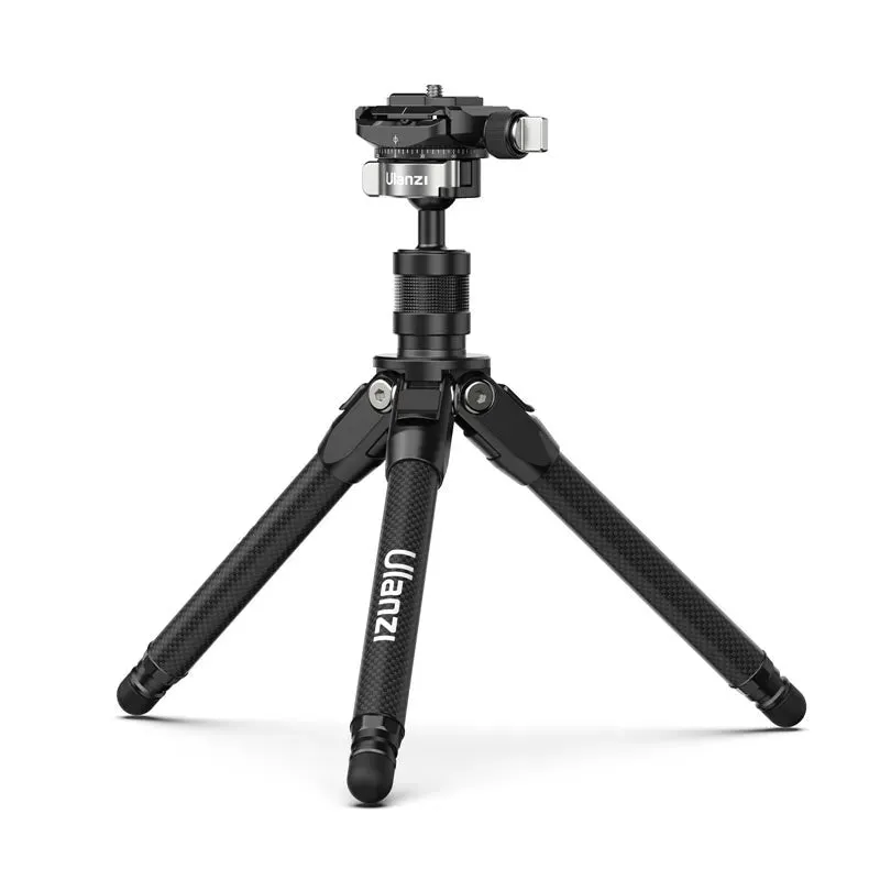 Ulanzi TT35 Carbon Fiber Hiking Stick Tripod Kit with Arca-Swiss and F38 Quick Release Plate Compatible Ball Head for Camera, Detachable 4-Section Monopod Legs, 146cm Maximum Working Height, and 5kg Load Capacity for Photography