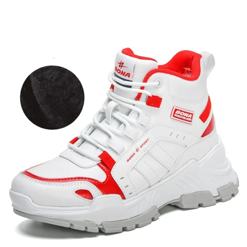 Warner Women's Plush Snow Boots